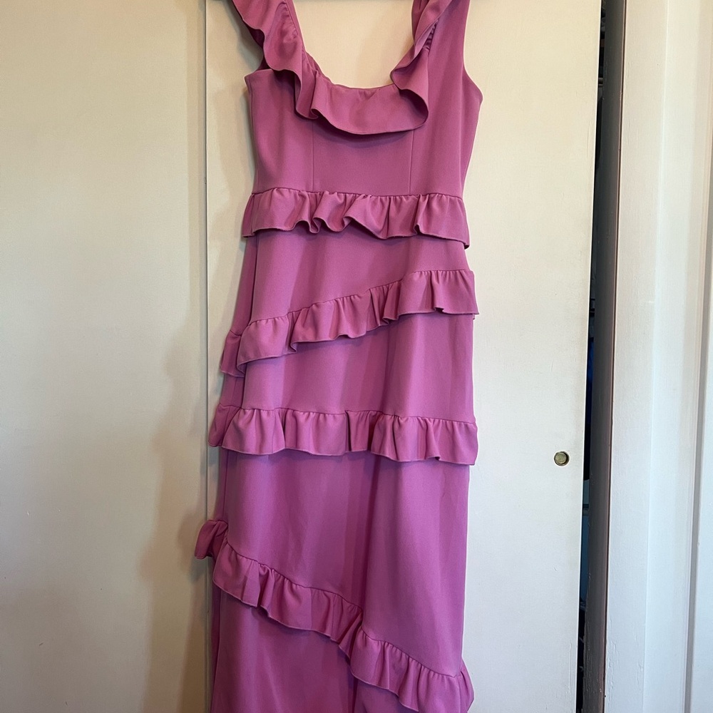 Show Me Your MuMu Greta Ruffle Dress